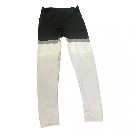 Athleta Intarsia Colorblock High Rise Leggings - Picture 3 of 4